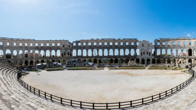 Real destination photo of Pula, Croatia